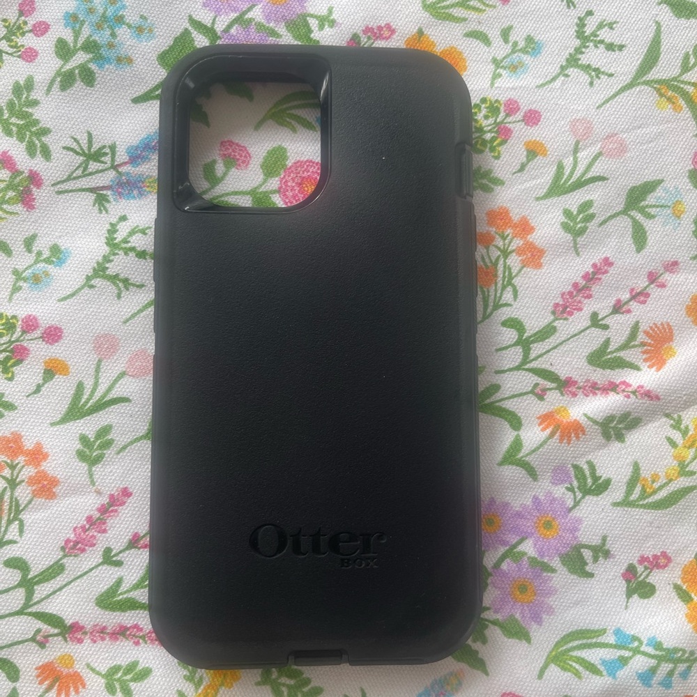 Black Otterbox IPhone Pro Max 12 Case